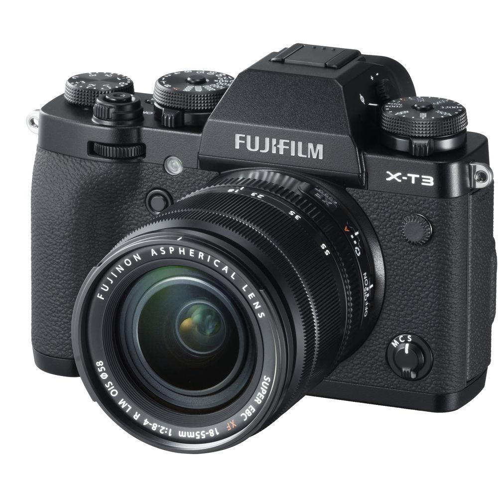 FUJIFILM X-T3 Mirrorless Digital Camera with 18-55mm Lens