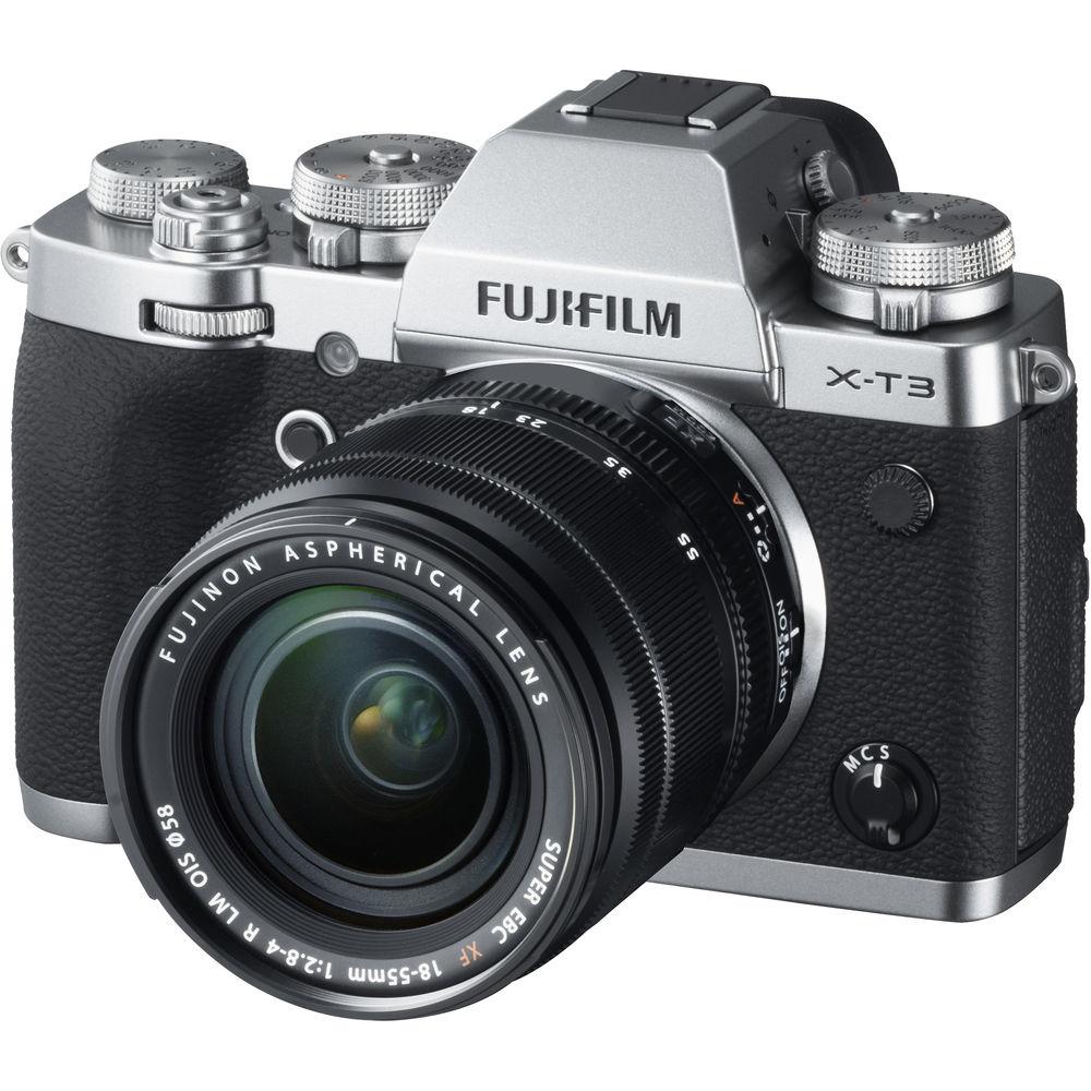 FUJIFILM X-T3 Mirrorless Digital Camera with 18-55mm Lens