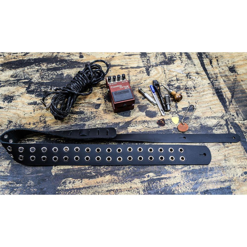 Funk Plus Double Grommet Genuine Premium Leather Intrinsic Guitar Strap