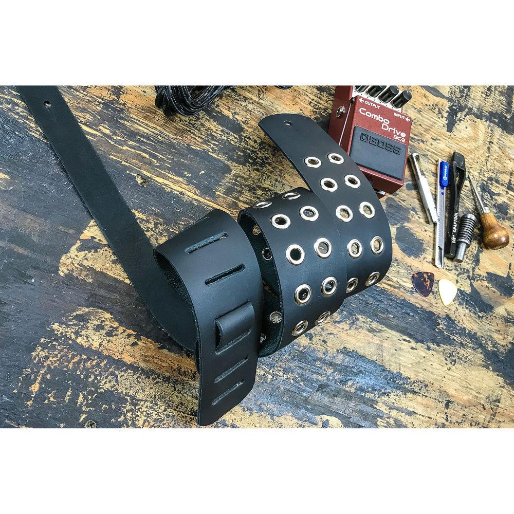 Funk Plus Double Grommet Genuine Premium Leather Intrinsic Guitar Strap