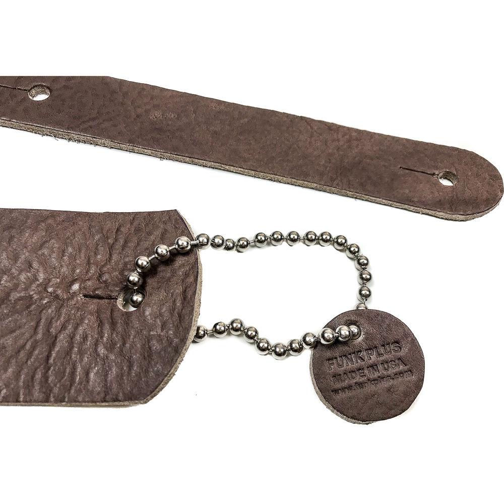 Funk Plus Double Hole Genuine Premium Leather Intrinsic Guitar Strap