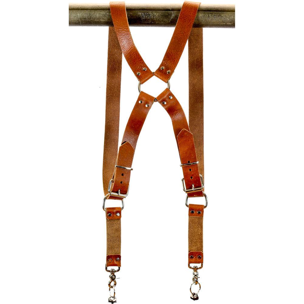 Funk Plus Water Buffalo Leather Ring Back Harness with 1.5" Wide Straps