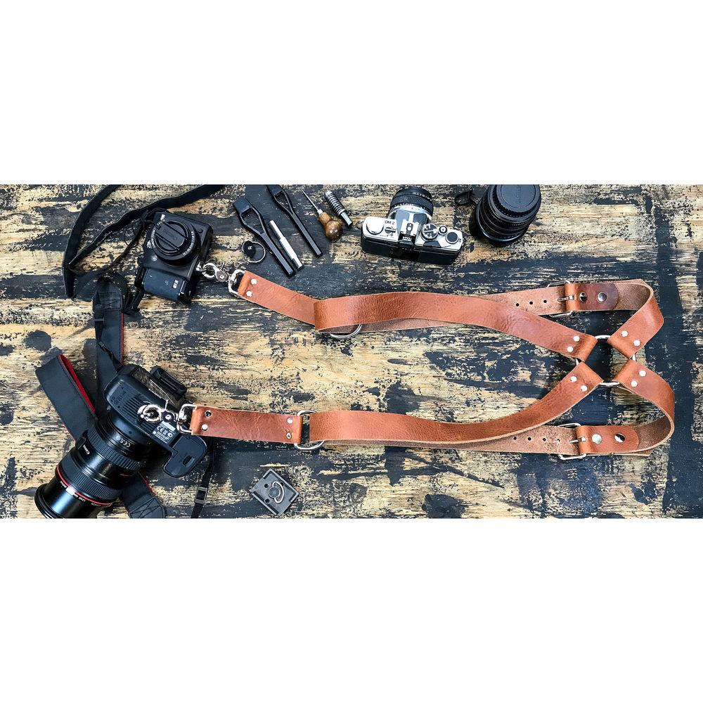 Funk Plus Water Buffalo Leather Ring Back Harness with 1.5" Wide Straps