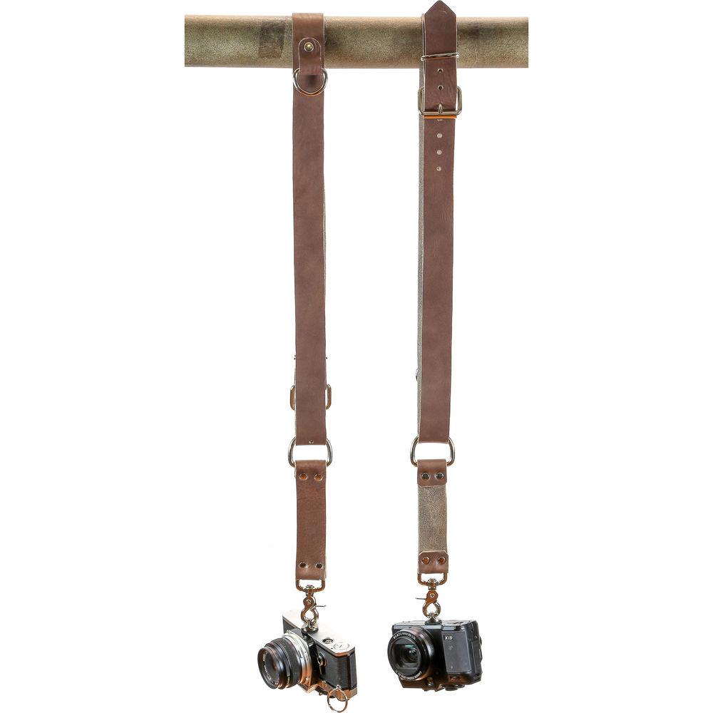 Funk Plus Water Buffalo Leather Snap Back Harness with 1.5" Wide Straps and D-Rings