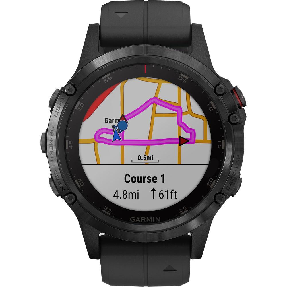 Garmin fenix 5 Plus Sapphire Edition Multi-Sport Training GPS Watch