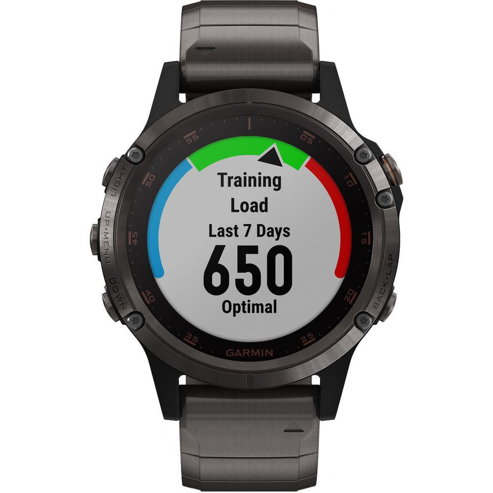 Garmin fenix 5 Plus Sapphire Edition Multi-Sport Training GPS Watch