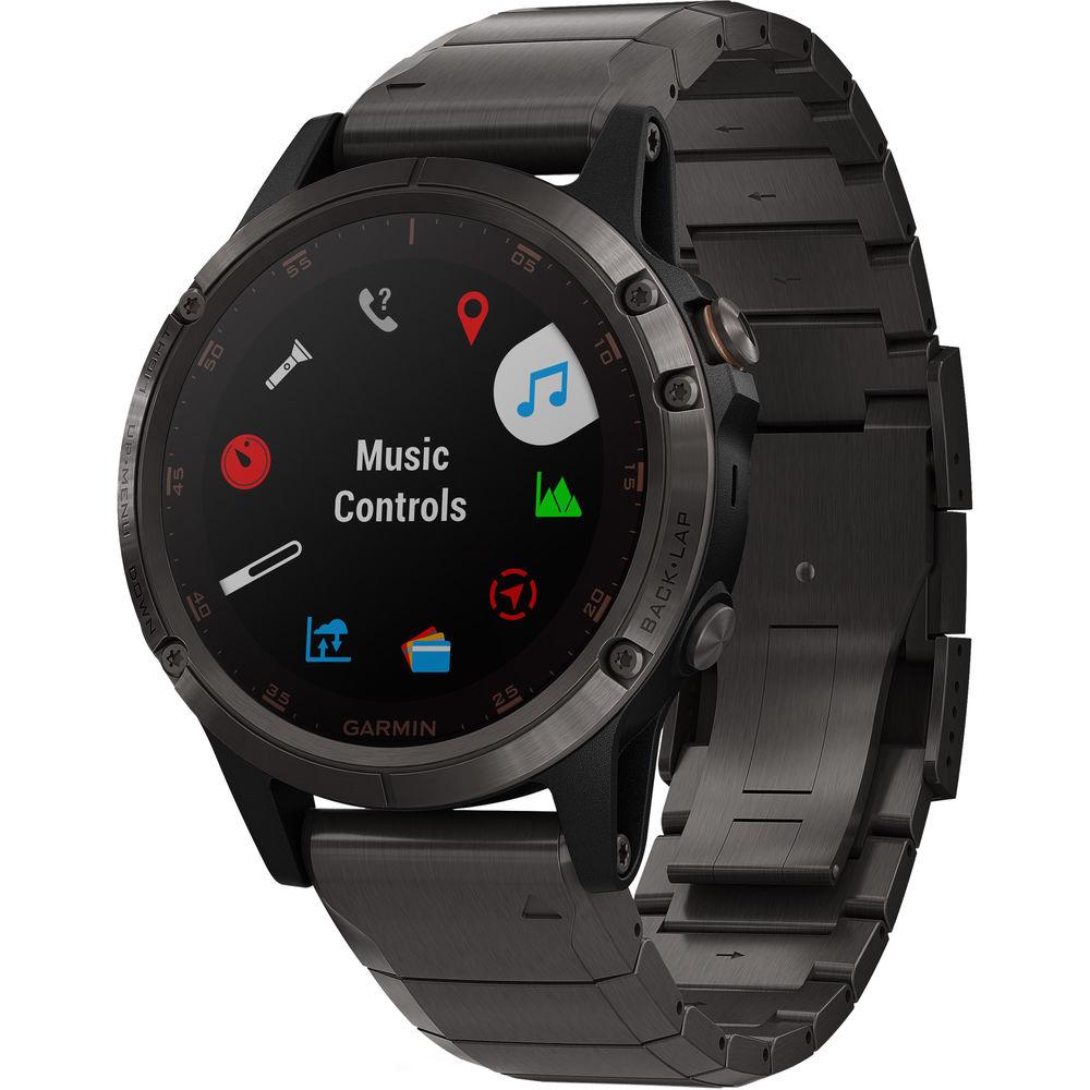 Garmin fenix 5 Plus Sapphire Edition Multi-Sport Training GPS Watch