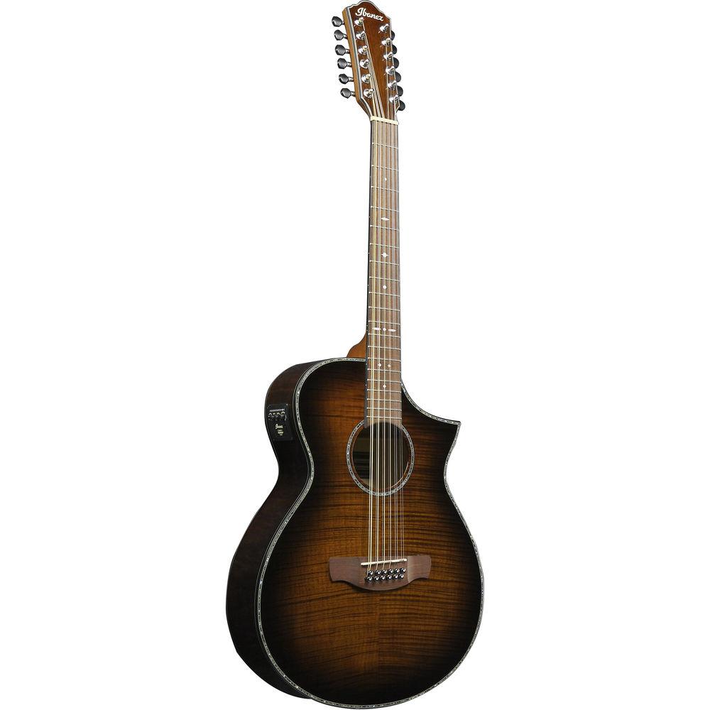Ibanez AEWC4012FM AEW Series 12-String Acoustic Electric Guitar
