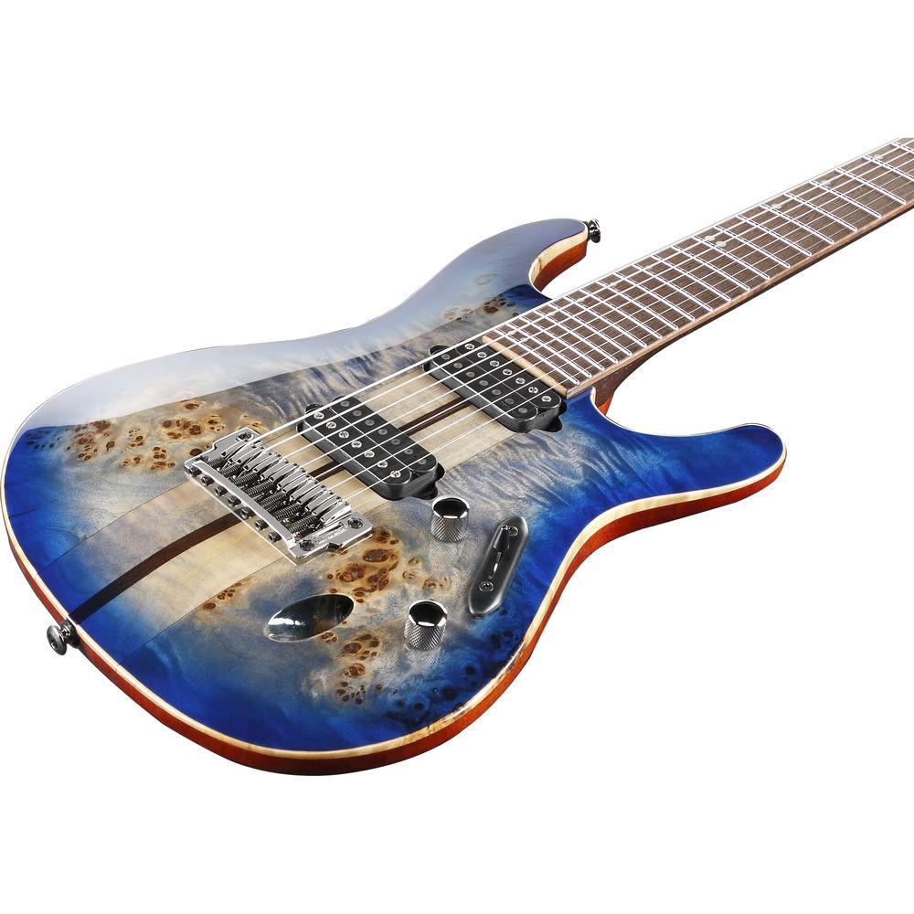 Ibanez S1027PBF S Premium Series 7-String Electric Guitar