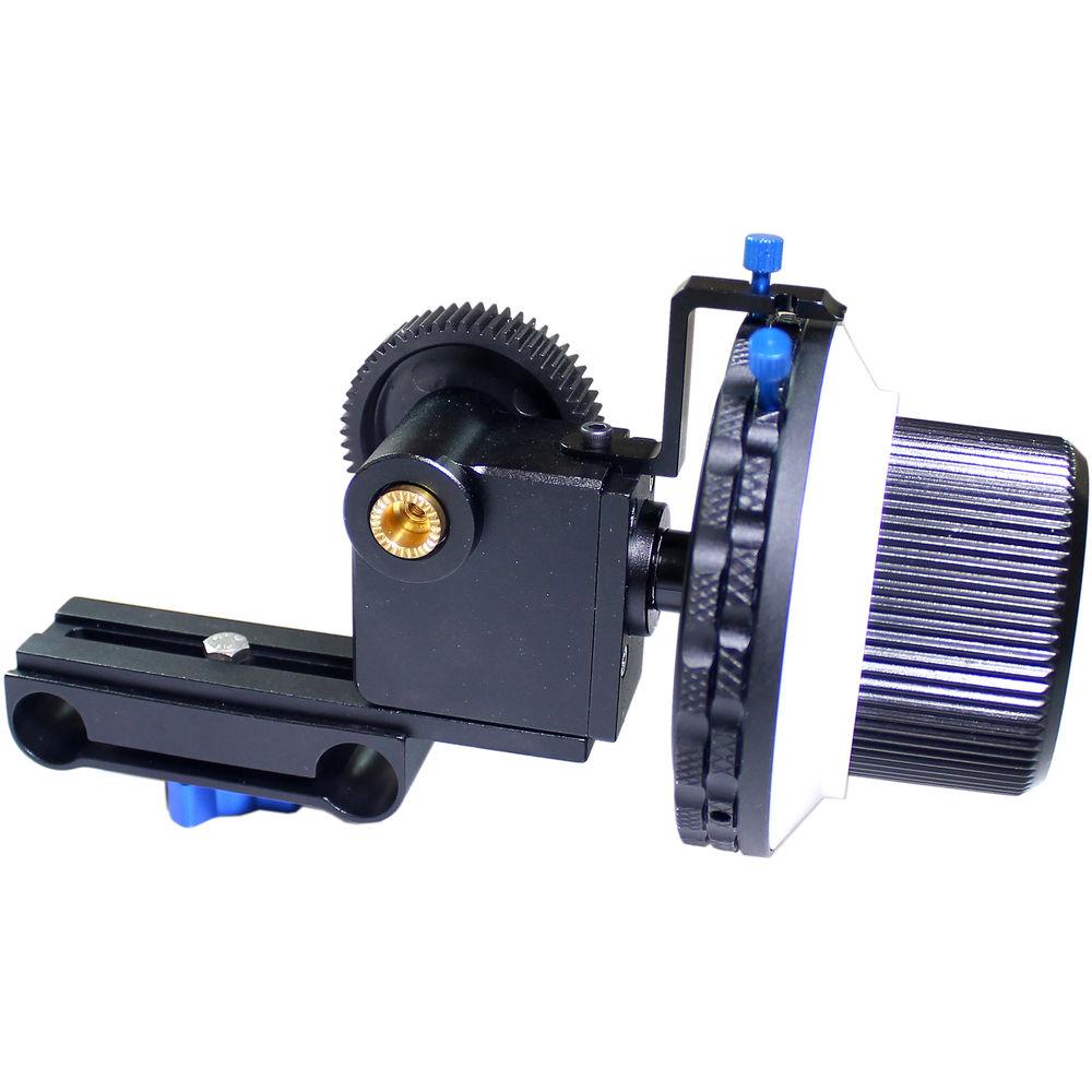 Ivation Professional Follow Focus FF3 with 2 Hard Stops, Ivation, Professional, Follow, Focus, FF3, with, 2, Hard, Stops