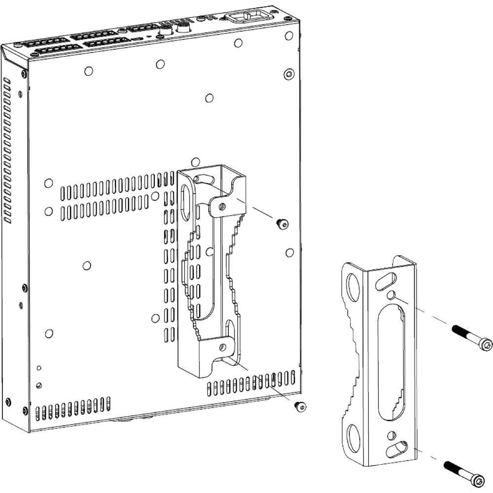 Lab.Gruppen Pole Mount Kit for Lucia Amplifier Mounting