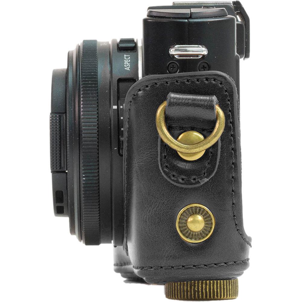 MegaGear Ever Ready PU Leather Camera Case with Strap for Panasonic DMC-LX7