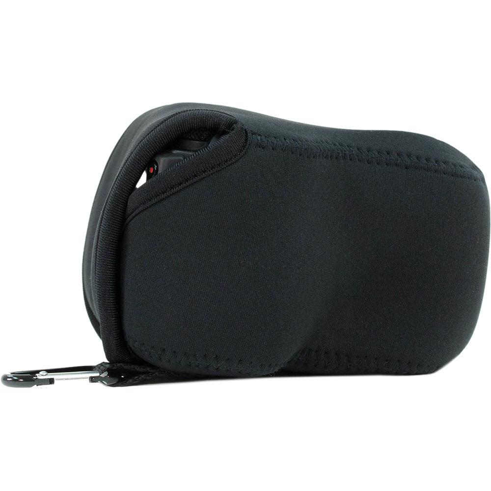 MegaGear MG1070 Ultra Light Neoprene Case with Carabiner for Olympus OM-D E-M1 Mark II with 12-40mm