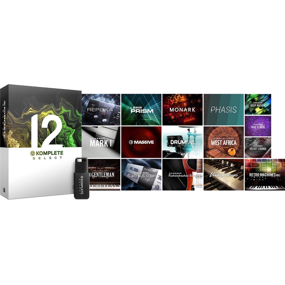 Native Instruments KOMPLETE 12 SELECT - Virtual Instruments and Effects Collection