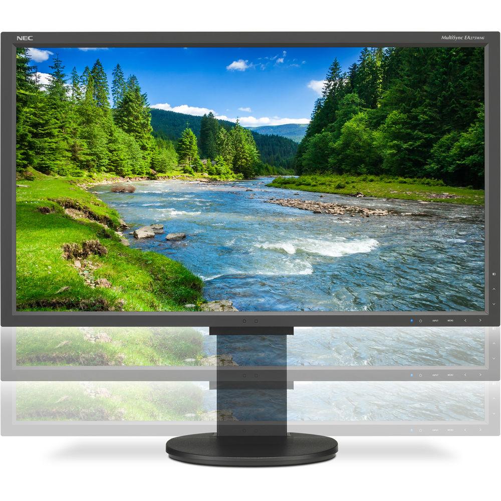 NEC EA275WMI-BK 27" Widescreen LED Backlit WQHD IPS Monitor with SpectraViewII