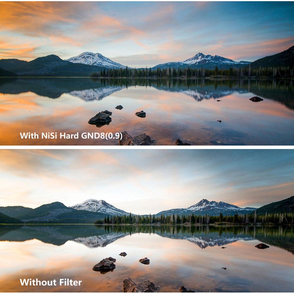 NiSi 180 x 210mm Nano Hard-Edge Graduated IRND 0.9 Filter