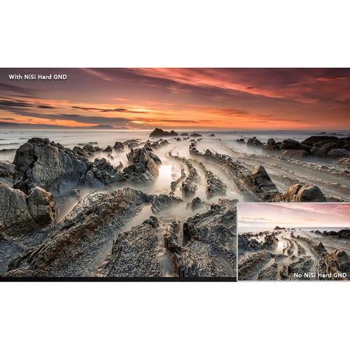 NiSi 180 x 210mm Nano Hard-Edge Graduated IRND 0.9 Filter