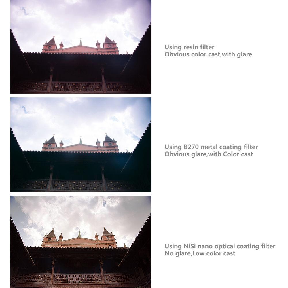 NiSi 180 x 210mm Nano Hard-Edge Reverse-Graduated IRND 0.9 to 0.15 Filter