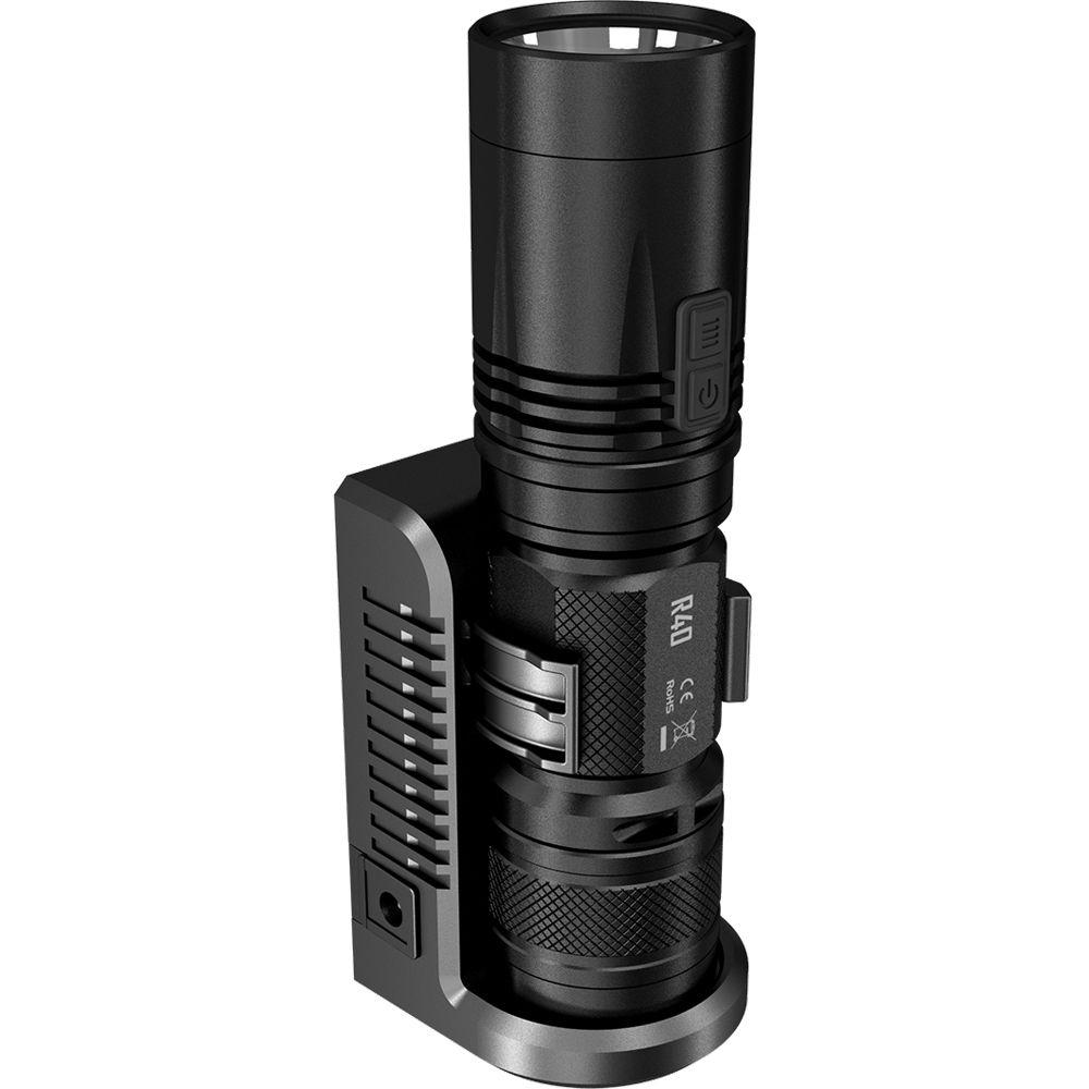 Nitecore R40 Rechargeable Tactical LED Flashlight