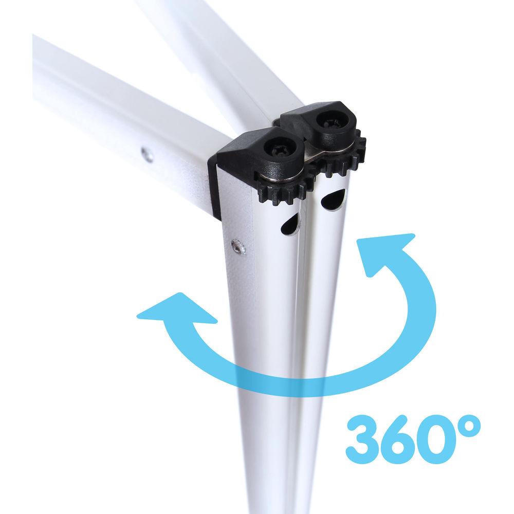 Novopro DJS2 Mobile DJ Facade with Carrying Bag