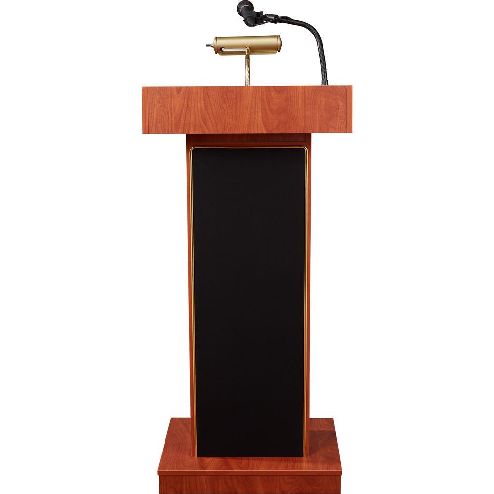Oklahoma Sound The Orator Lectern with Rechargeable Battery & Wireless Headset Mic