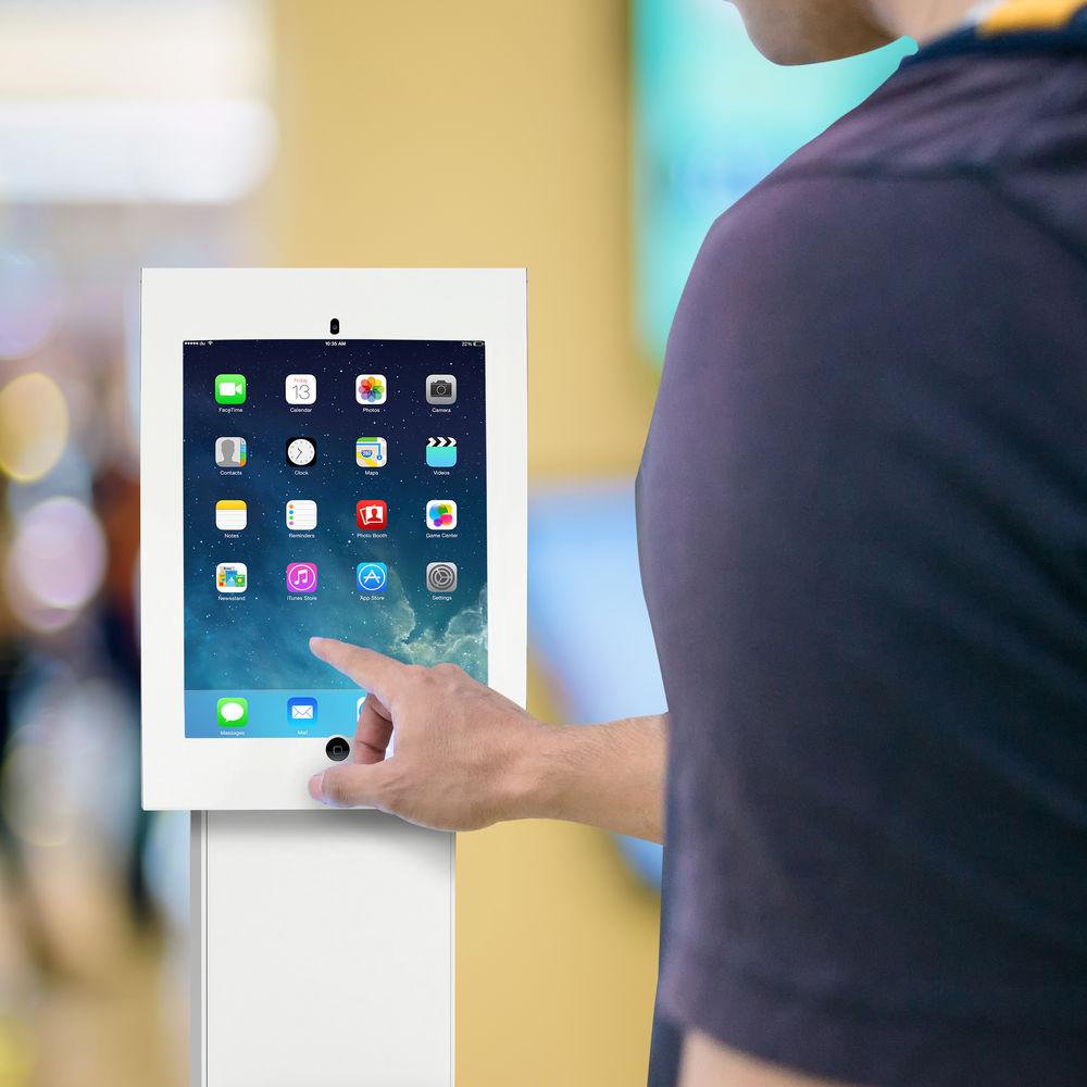 Pyle Pro iPad Pro 12.9" Anti-Theft Display Kiosk Case with Wall Mount Frame