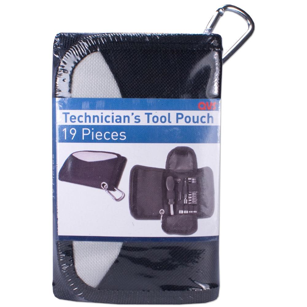 QVS 19-Piece Technician's Tool Pouch, QVS, 19-Piece, Technician's, Tool, Pouch