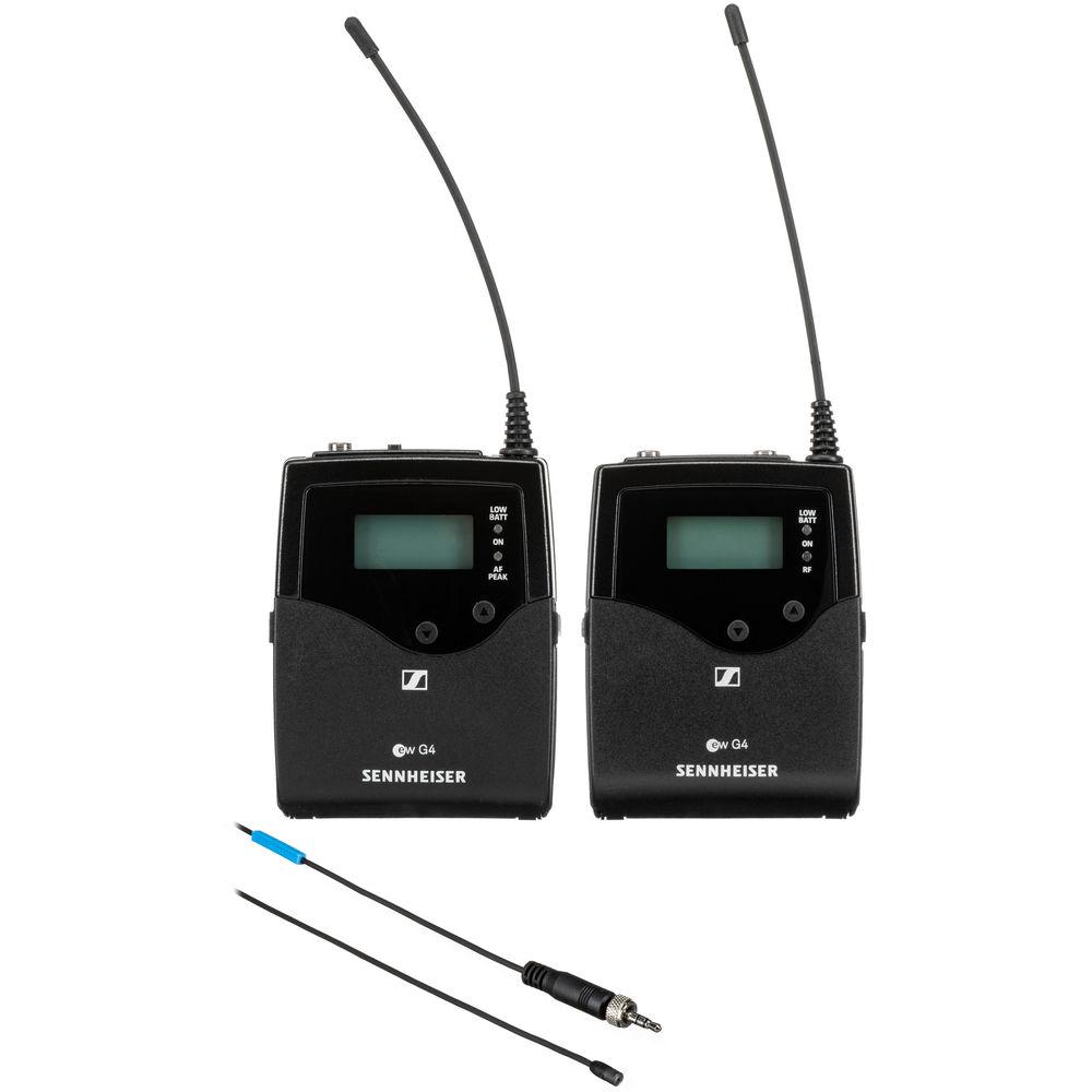 Sennheiser EW 512P G4 Camera-Mount Wireless Omni Lavalier Microphone System