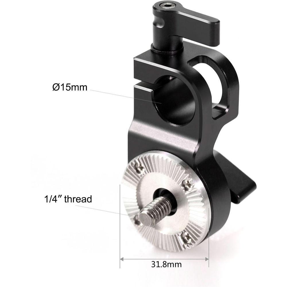 SmallRig 15mm Rod Clamp with ARRI Rosette