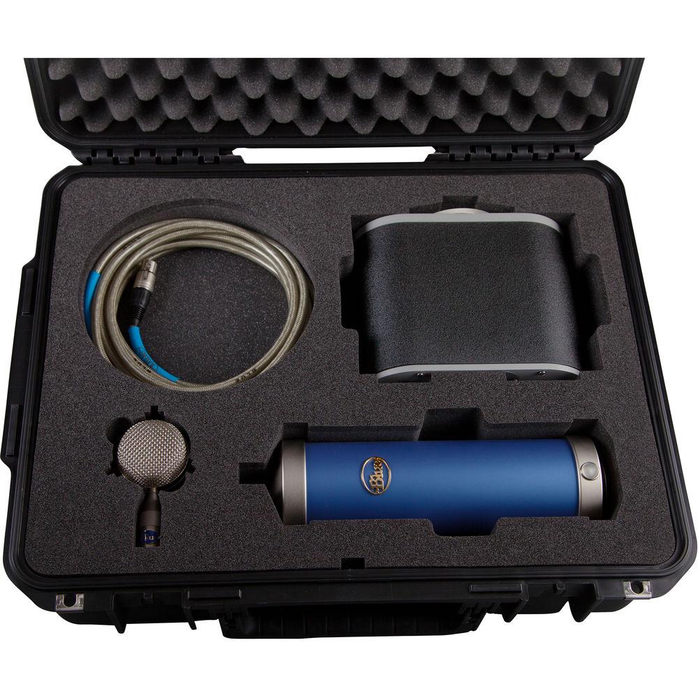 Blue Bottle Microphone with SKB Case
