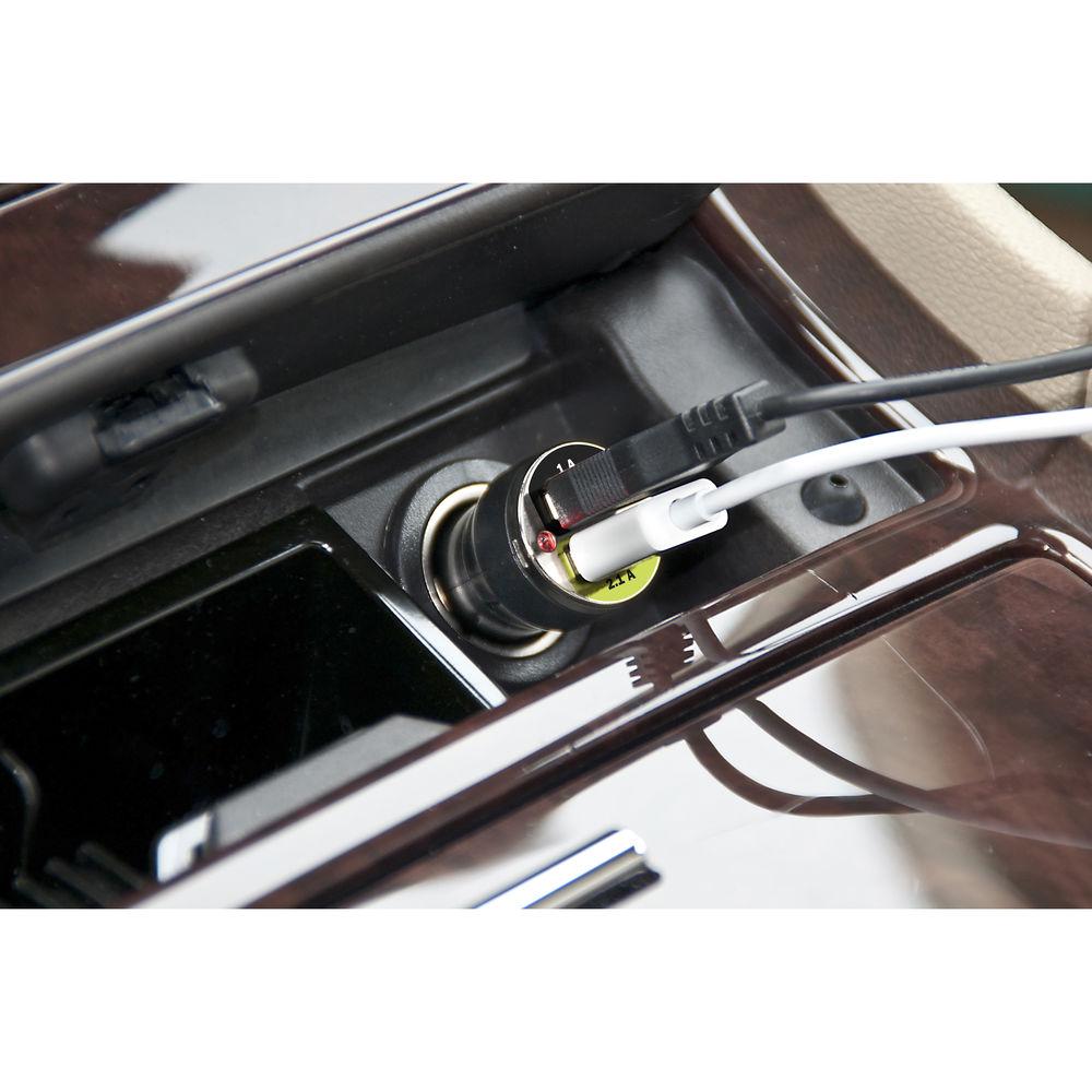 Bracketron Dual USB Charger for Select Smartphones and Portable Devices