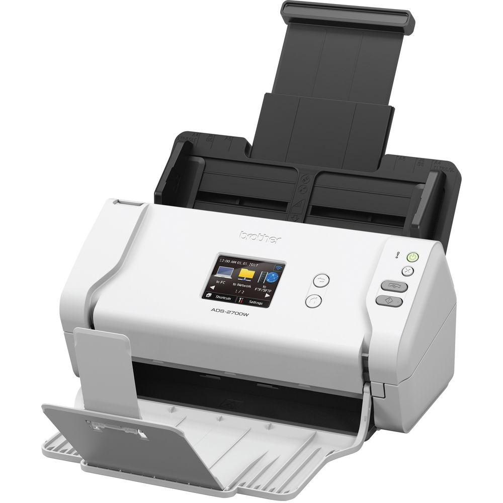Brother ADS-2700W Wireless High-Speed Document Scanner