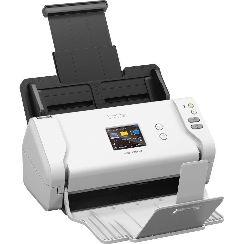 Brother ADS-2700W Wireless High-Speed Document Scanner