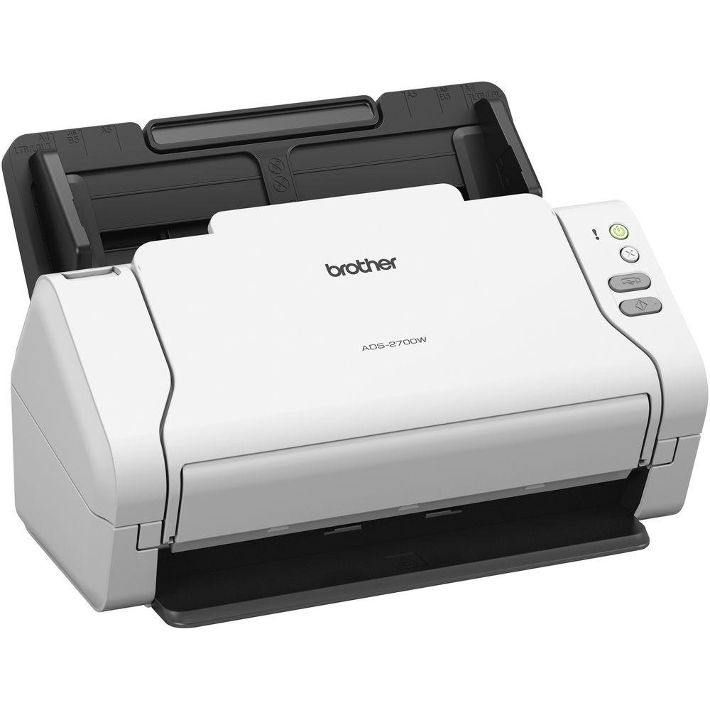 Brother ADS-2700W Wireless High-Speed Document Scanner