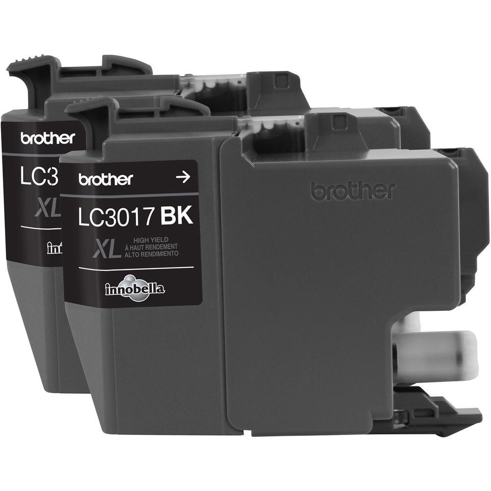Brother LC3017BK High Yield XL Black Ink Cartridge, Brother, LC3017BK, High, Yield, XL, Black, Ink, Cartridge