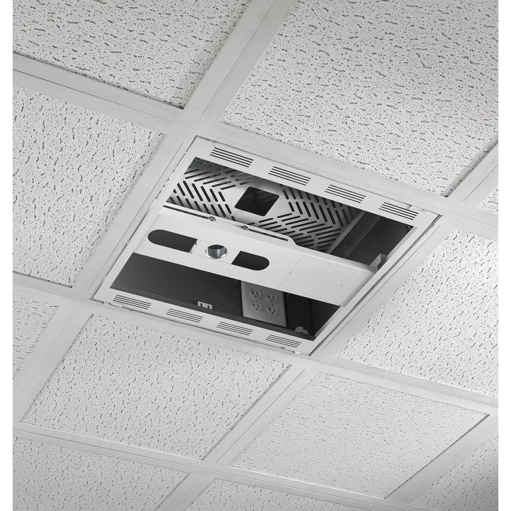 Chief In-Ceiling Storage Box with Column Drop