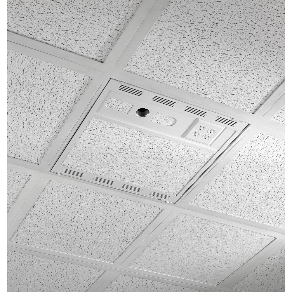Chief In-Ceiling Storage Box with Column Drop