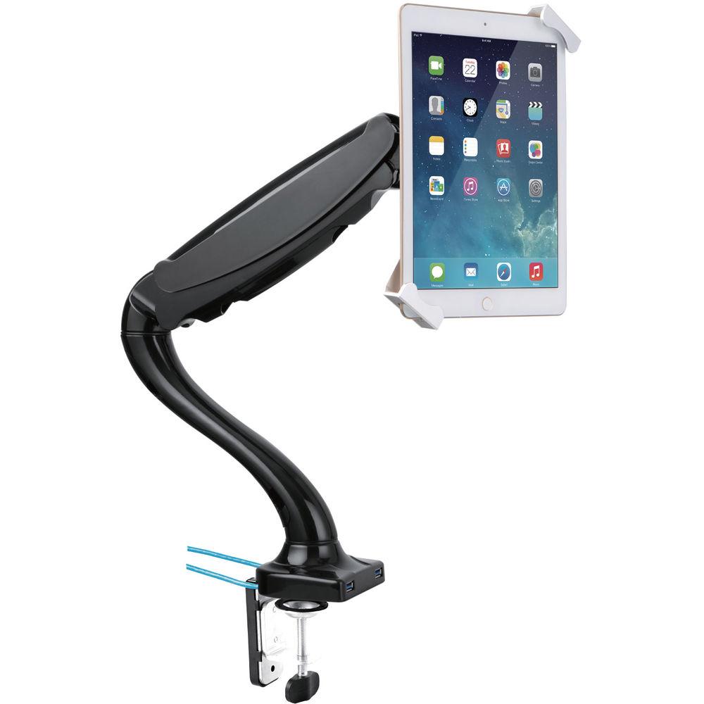 CTA Digital Locking Tablet Mount with 2-Port USB Hub
