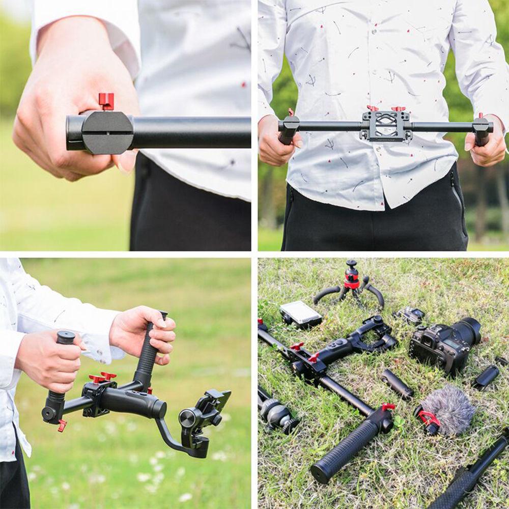 DigitalFoto Solution Limited Dual-Grip Bracket Handle for Select Gimbal Stabilizers