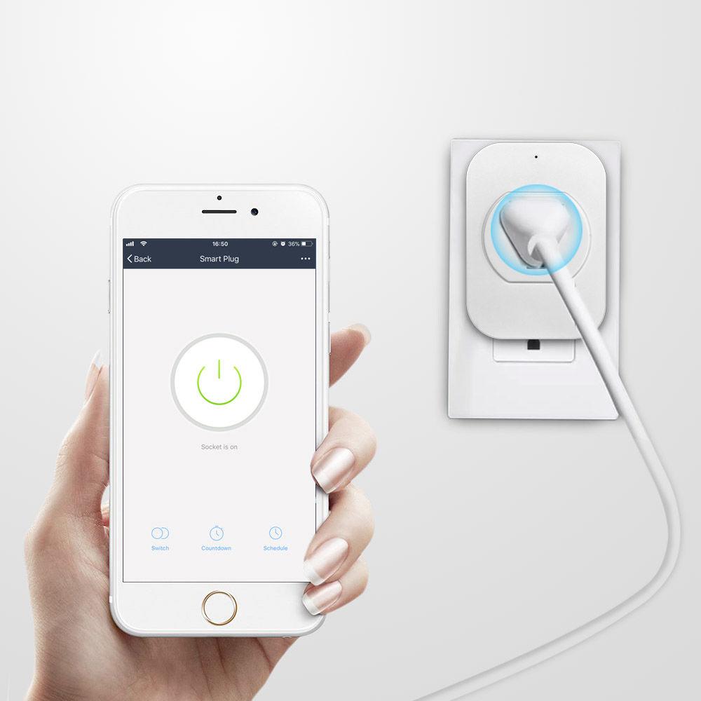 eco4life ASHP01F SmartHome Wi-Fi Outlet Plug