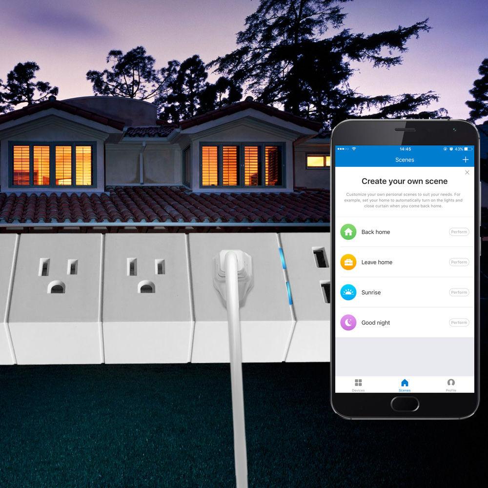 eco4life ASHP01F SmartHome Wi-Fi Outlet Plug