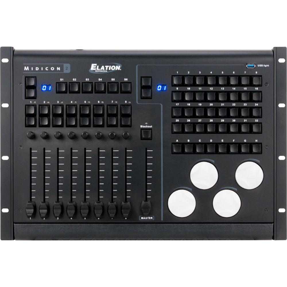 Elation Professional USB-Powered MIDICON-2 Lighting Controller