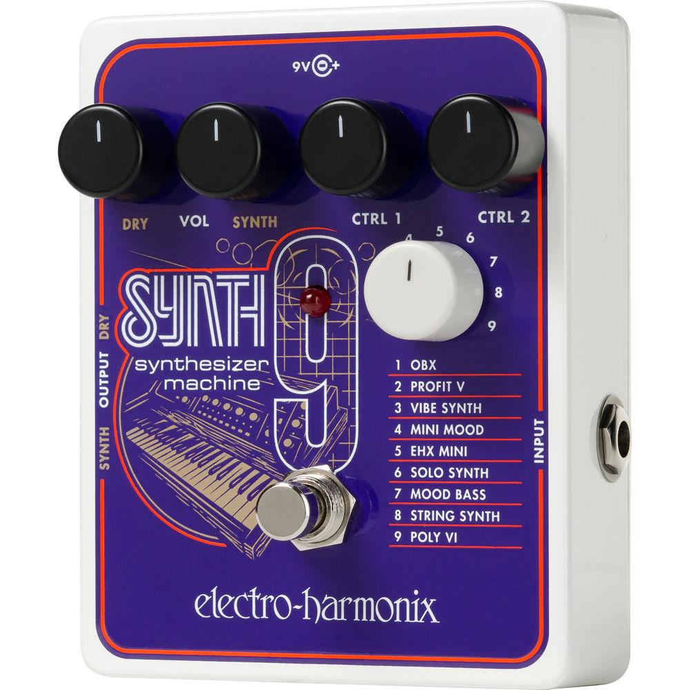 Electro-Harmonix Synth9 Synthesizer Machine for Electric Guitar & Bass
