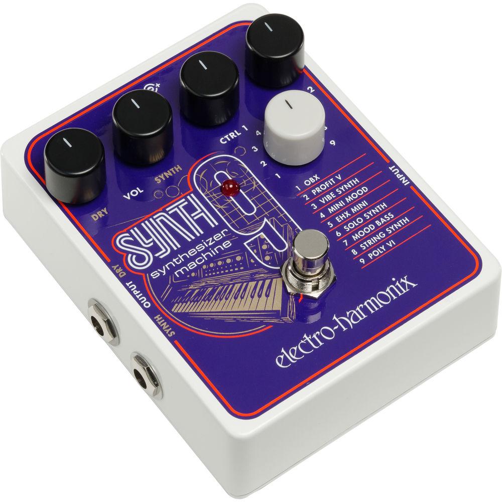 Electro-Harmonix Synth9 Synthesizer Machine for Electric Guitar & Bass