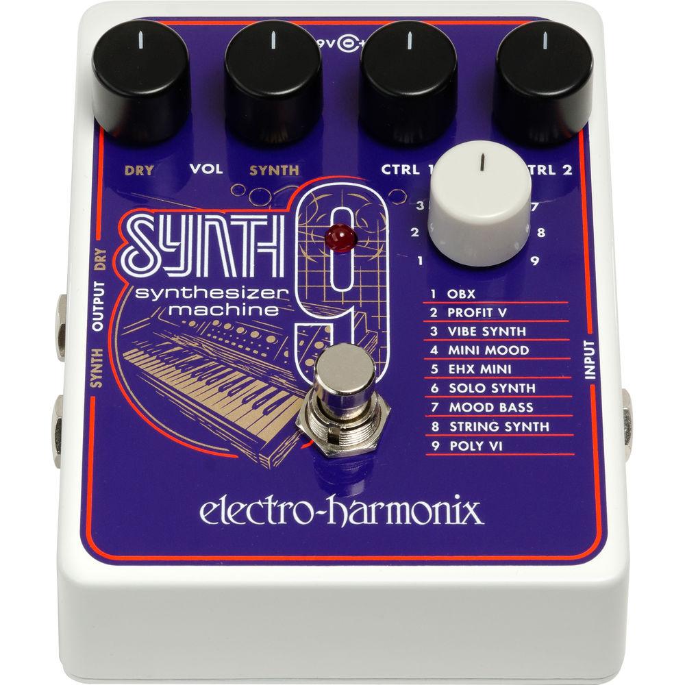 Electro-Harmonix Synth9 Synthesizer Machine for Electric Guitar & Bass