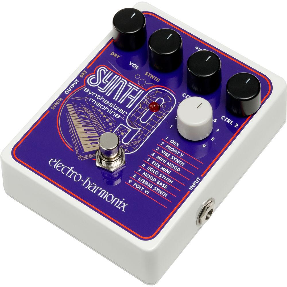 Electro-Harmonix Synth9 Synthesizer Machine for Electric Guitar & Bass