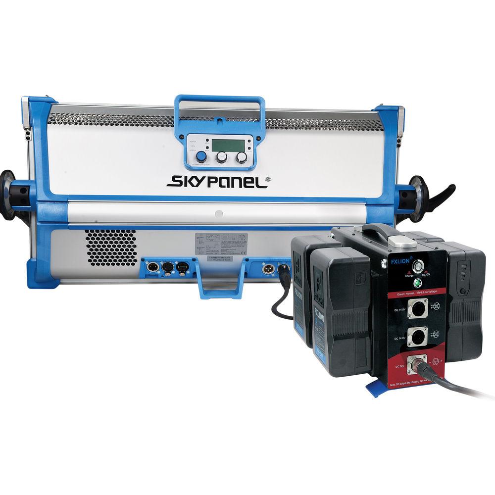 Fxlion V-Mount Adapter and Charger with 24V 15A Single 14.8 Dual Channel Output