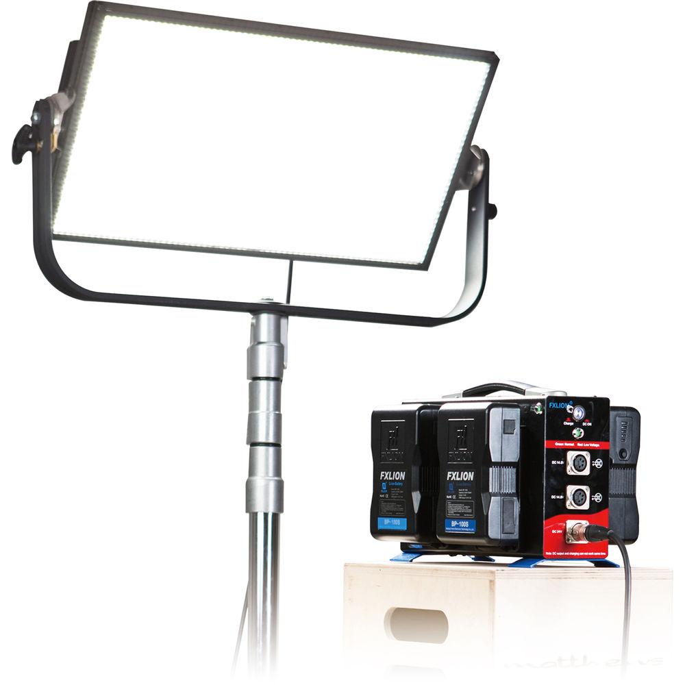 Fxlion V-Mount Adapter and Charger with 24V 15A Single 14.8 Dual Channel Output