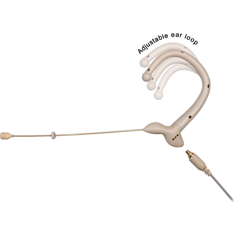 Galaxy Audio ESM3 Single-Ear Headset Mic with 4 Cables