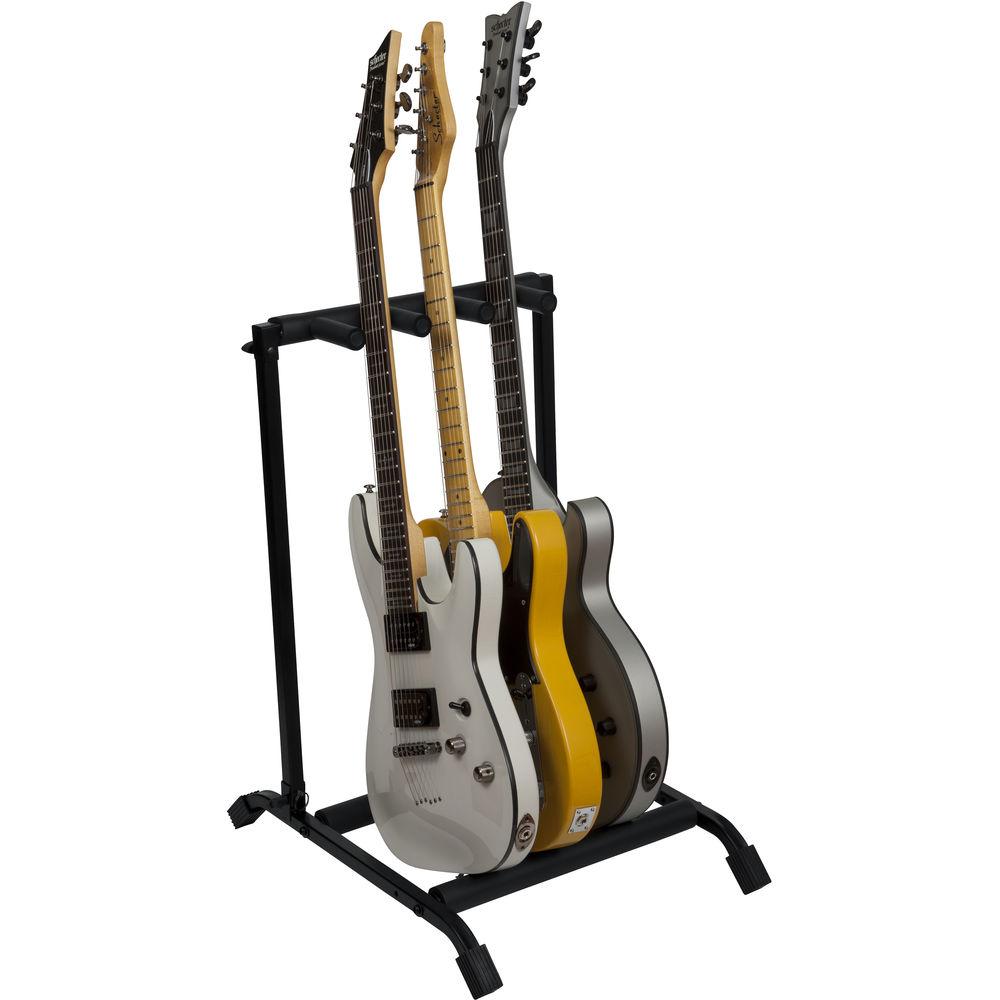 Gator Cases RI-GTR-RACK3 Rok-It Collapsible Guitar Rack for 3 Guitars